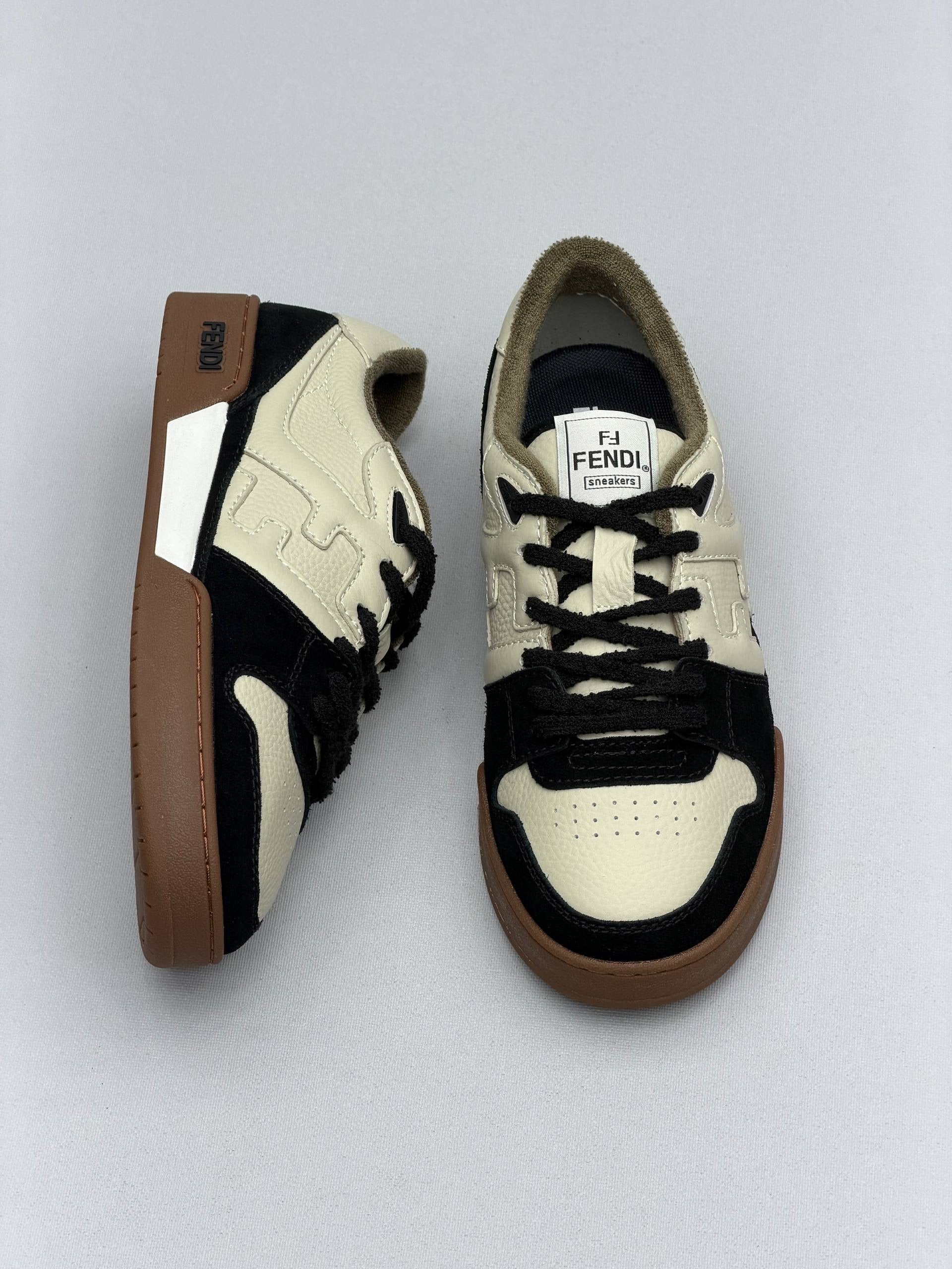 Fendı Match Suede & Leather Classic