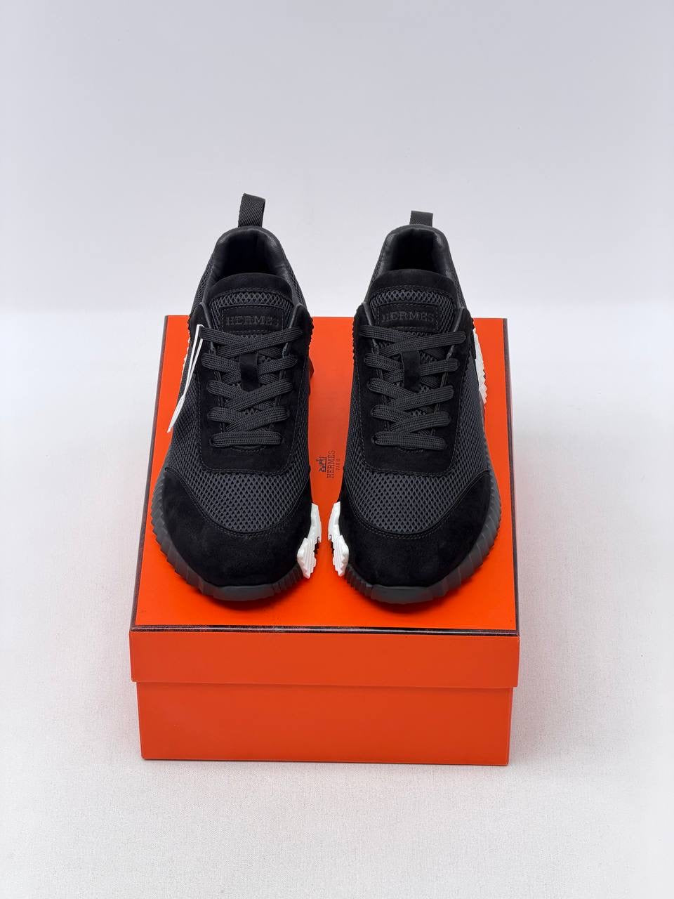 Full Black Hrms Classic couples sport shoes