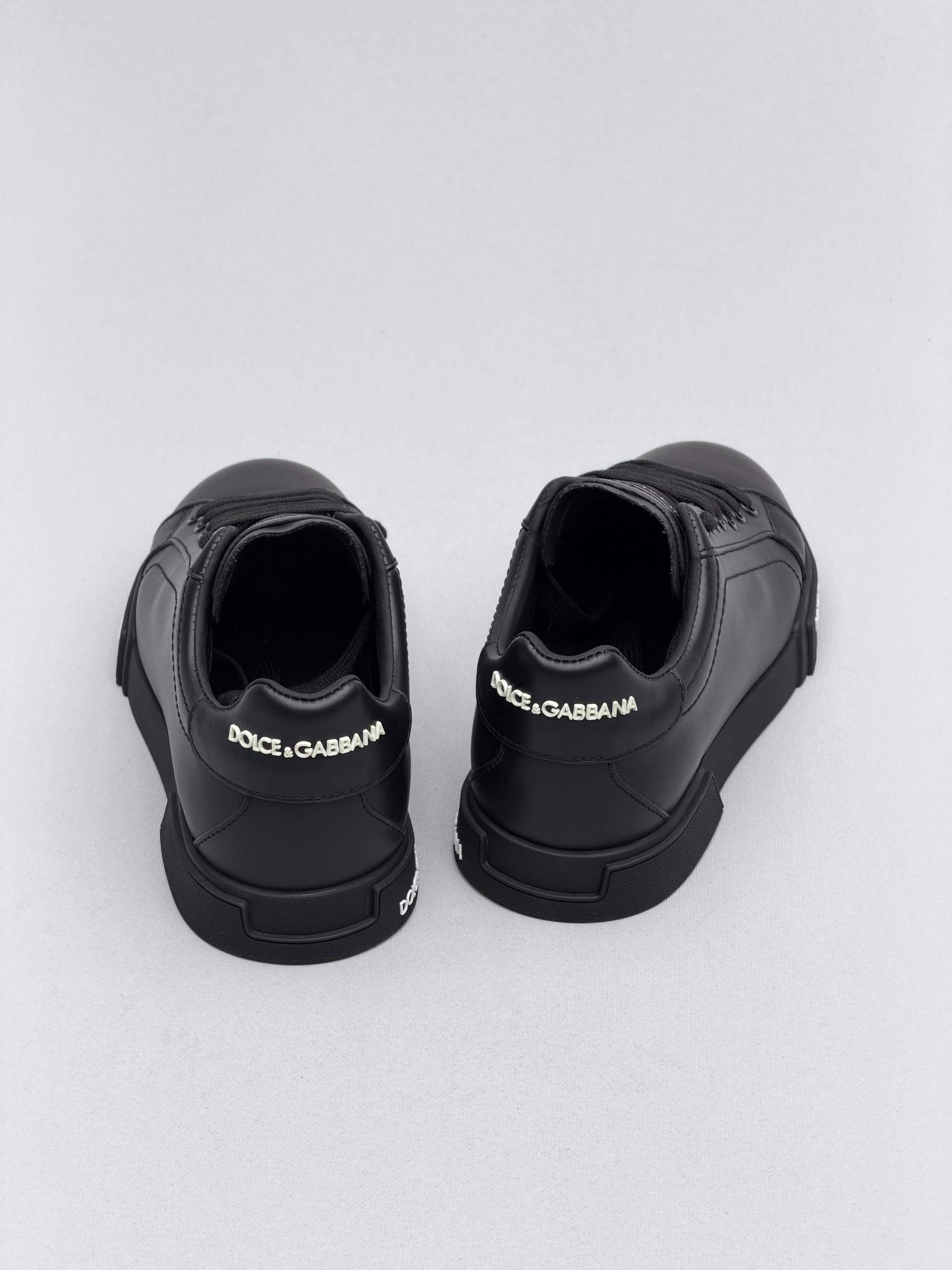 DG Details Full Black Leather Men’s shoes