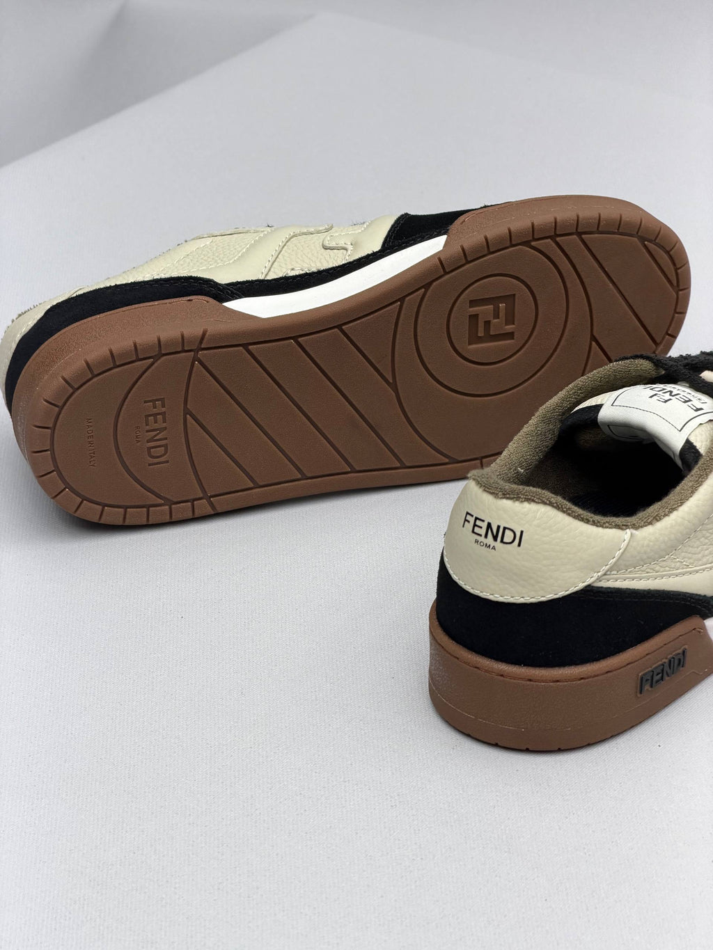 Fendı Match Suede & Leather Classic