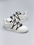DG Men’s White Logo print Shoes