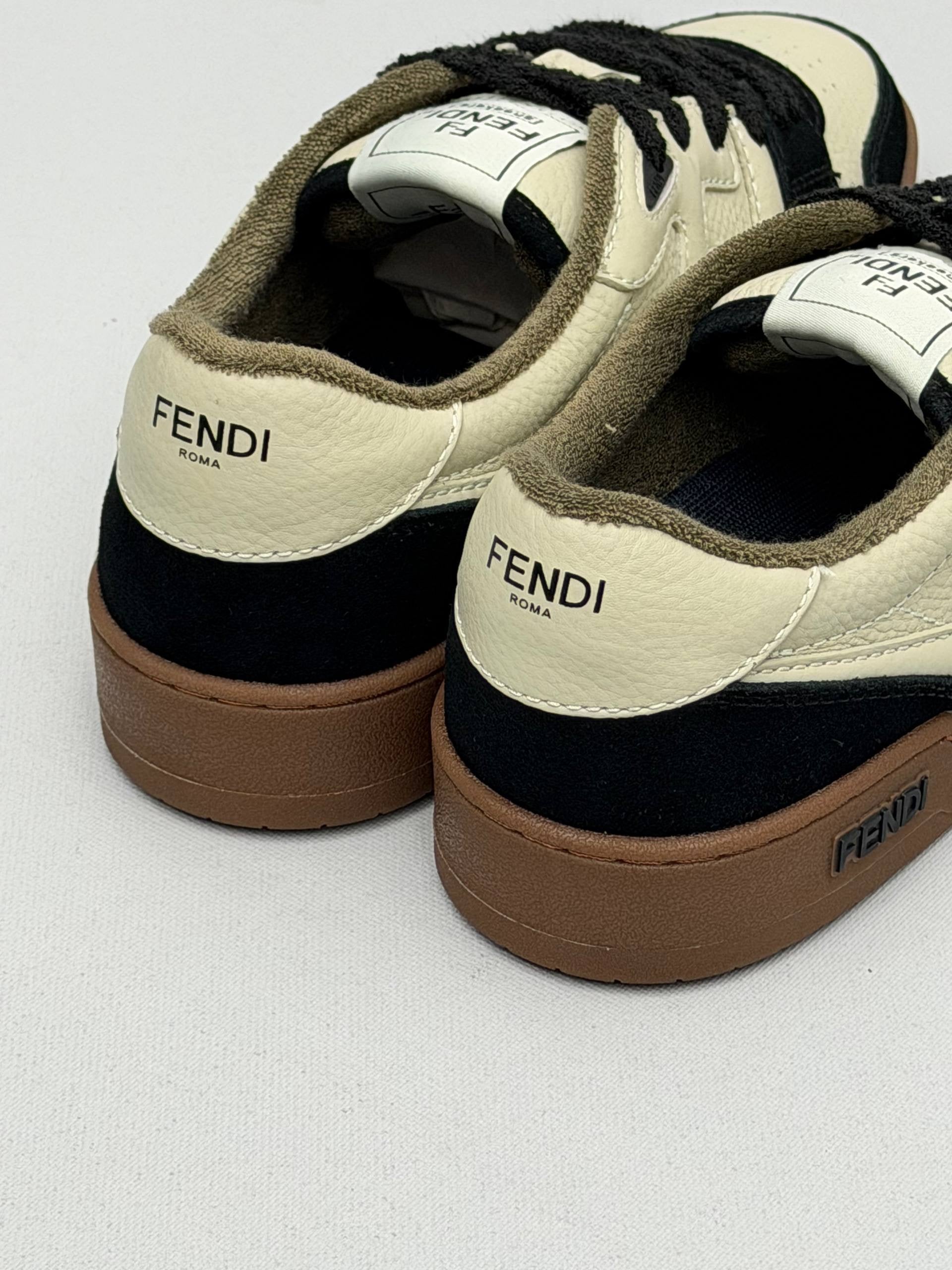 Fendı Match Suede & Leather Classic