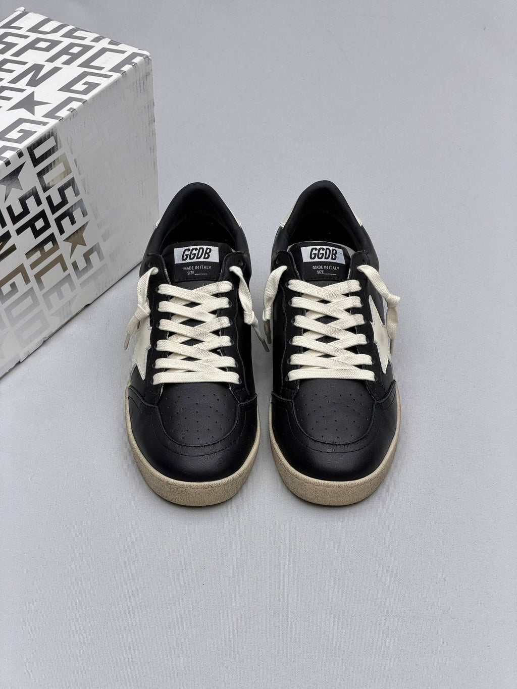 Golden Ball Sandals Black Classic