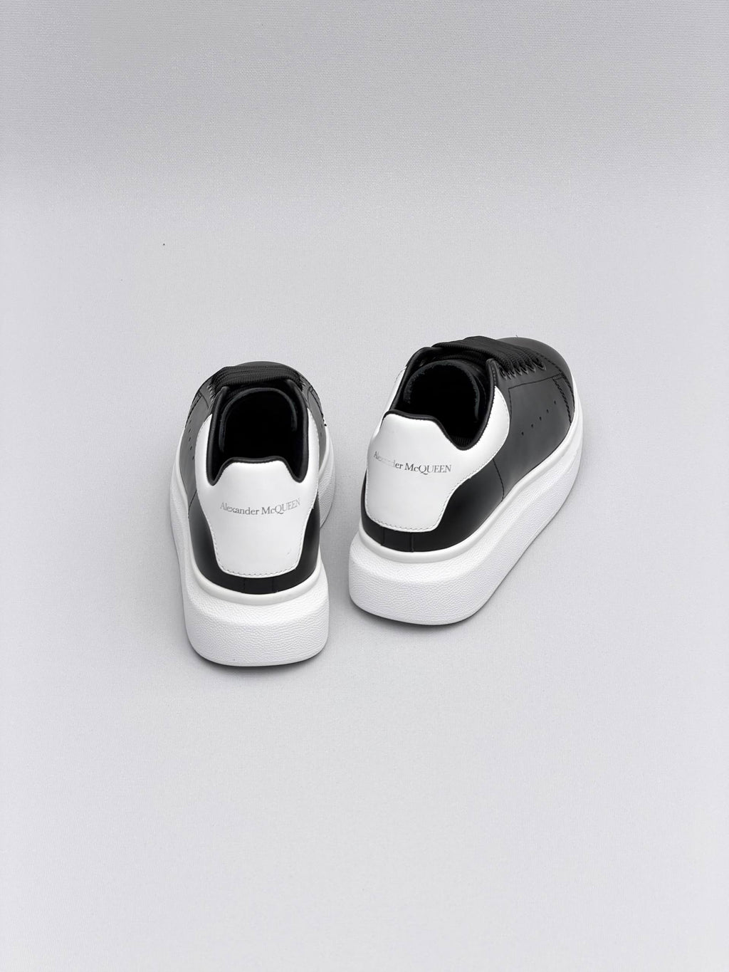 Alexander Classic Mens Black - White Sole Shoes Extra