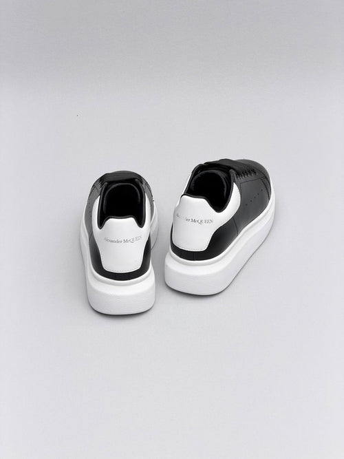 Alexander Classic Mens Black - White Sole Shoes Extra