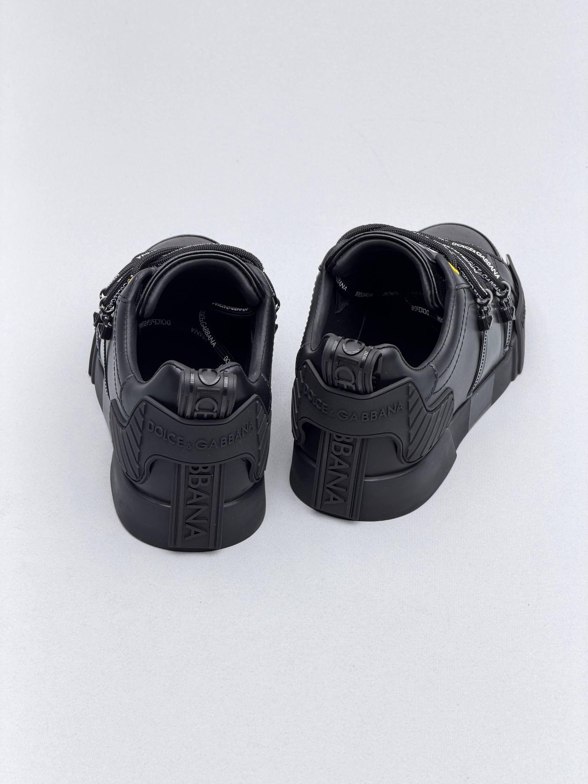 DG Men’s Black Logo print Shoes