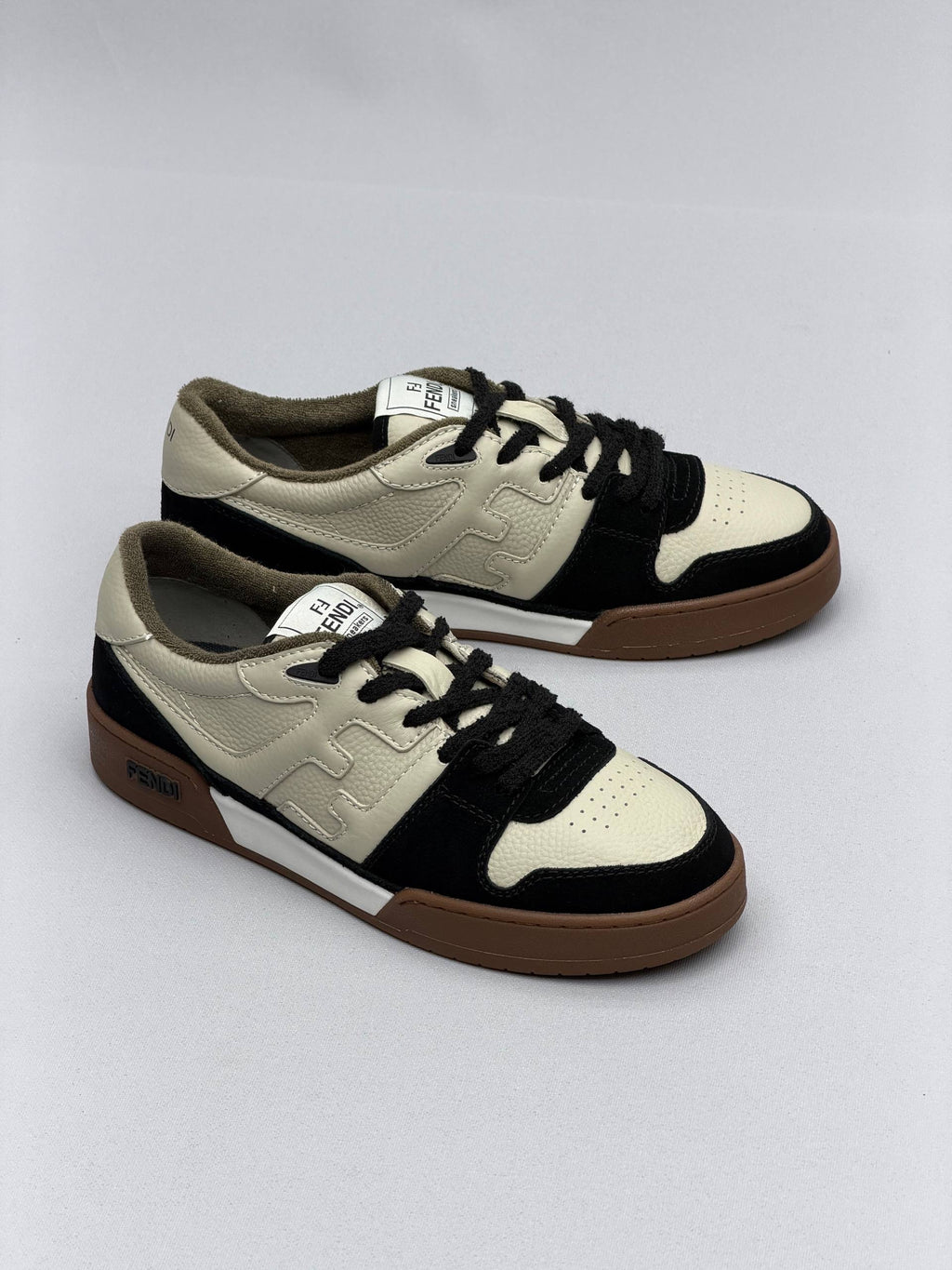 Fendı Match Suede & Leather Classic