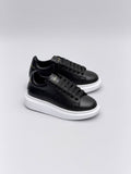 Alexander Classic Mens Black - White Sole Shoes