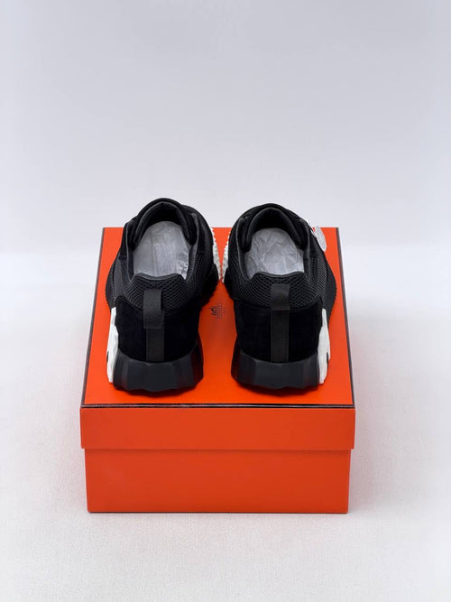 Full Black Hrms Classic couples sport shoes