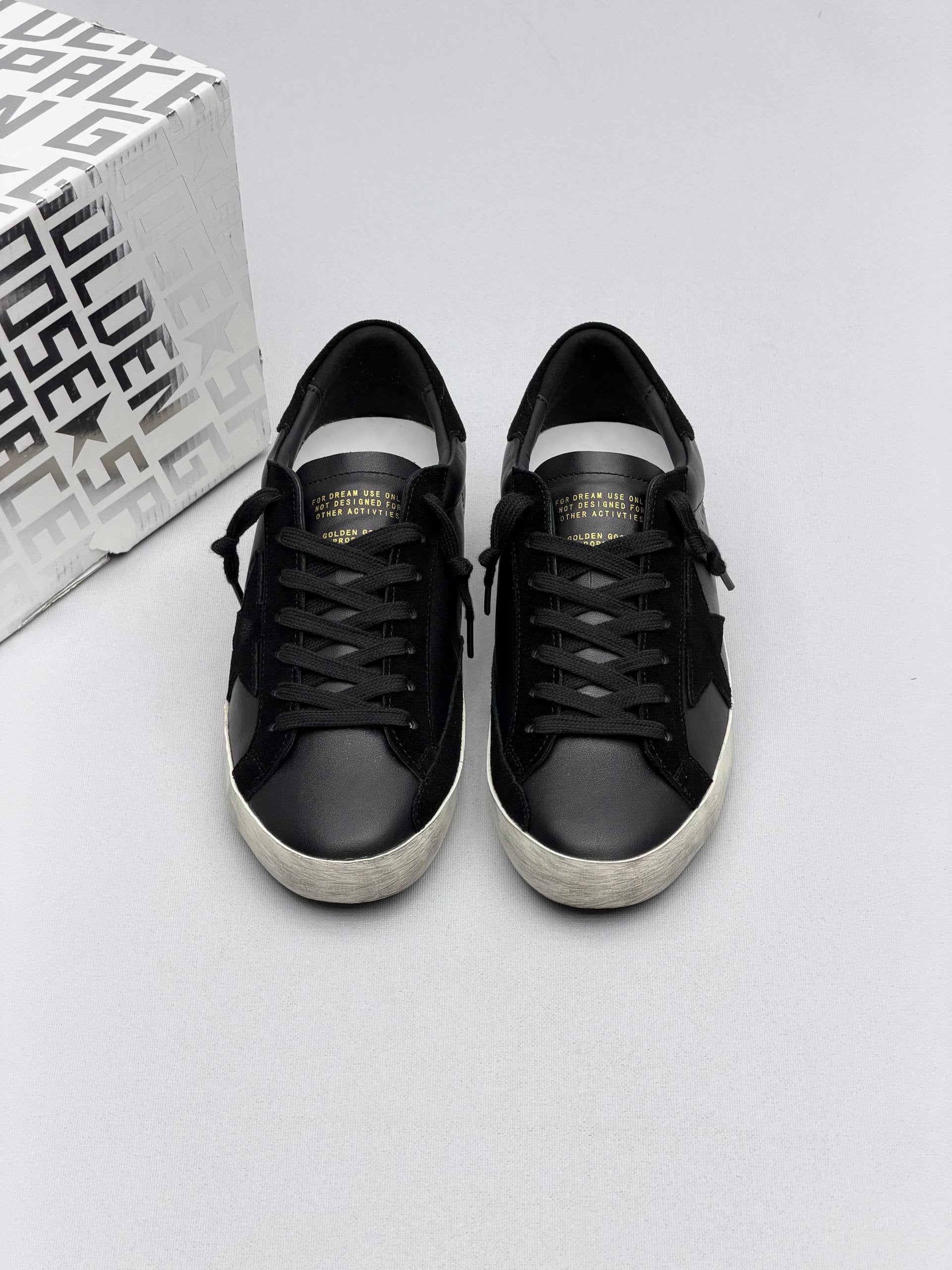 Golden Ball Sandals Classic Full Black