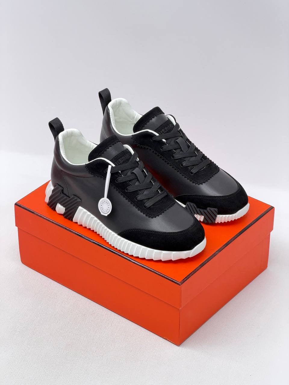 Hrms Classic couples sport shoes Black