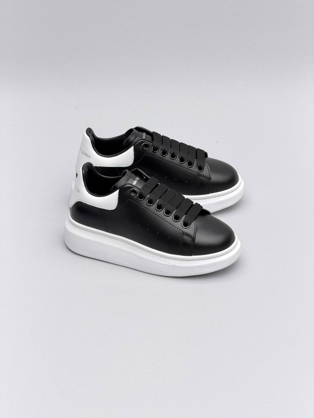 Alexander Classic Mens Black - White Sole Shoes Extra