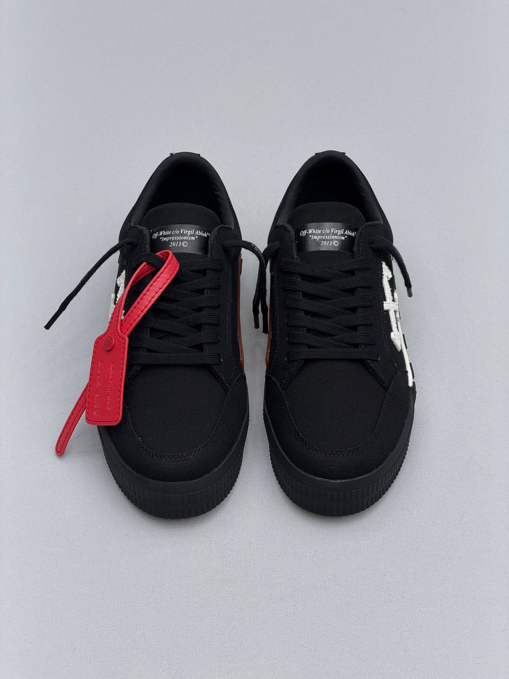 Off - Suede canvas classic Black