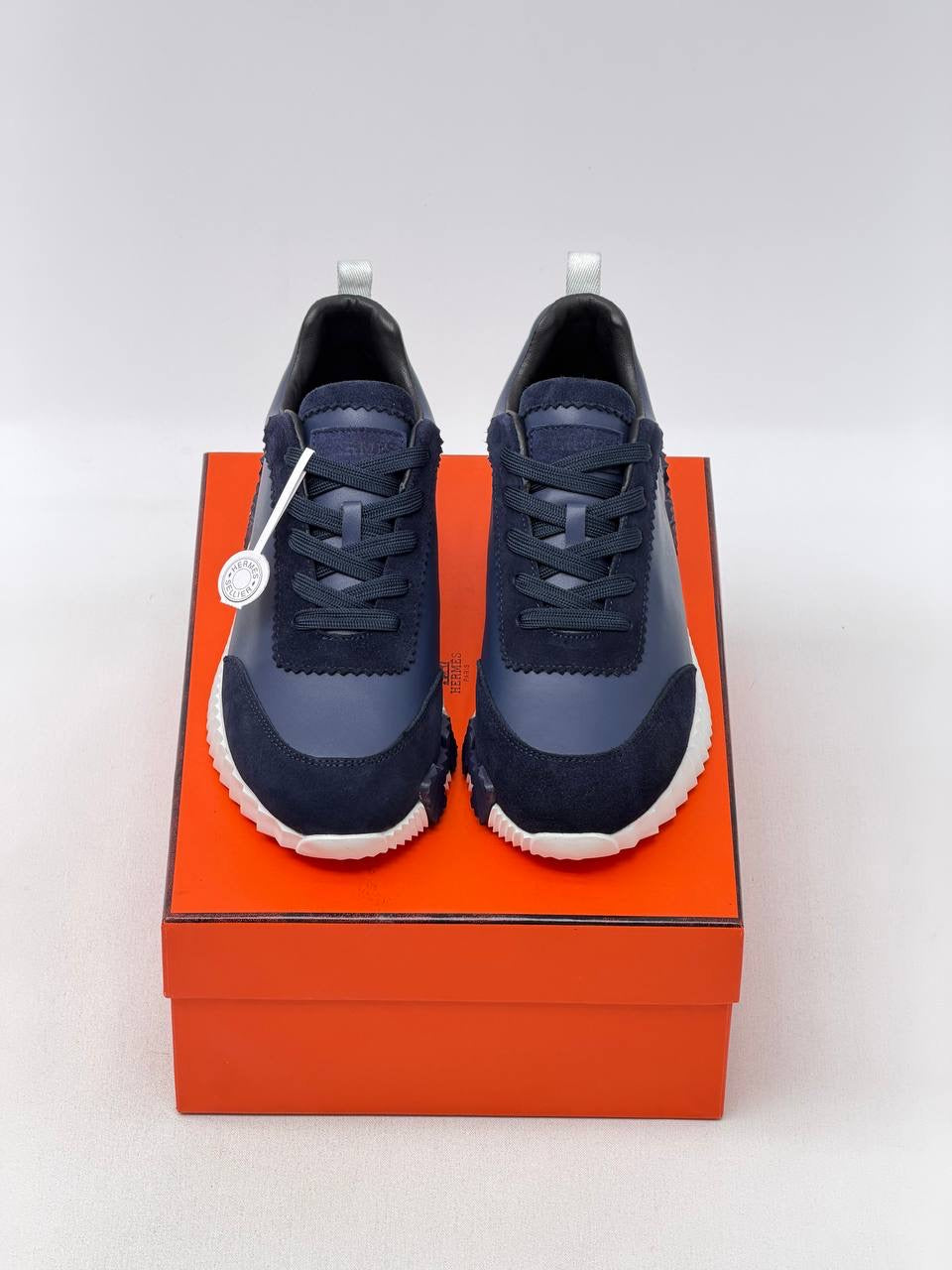 Dark Blue Hrms Classic couples sport shoes