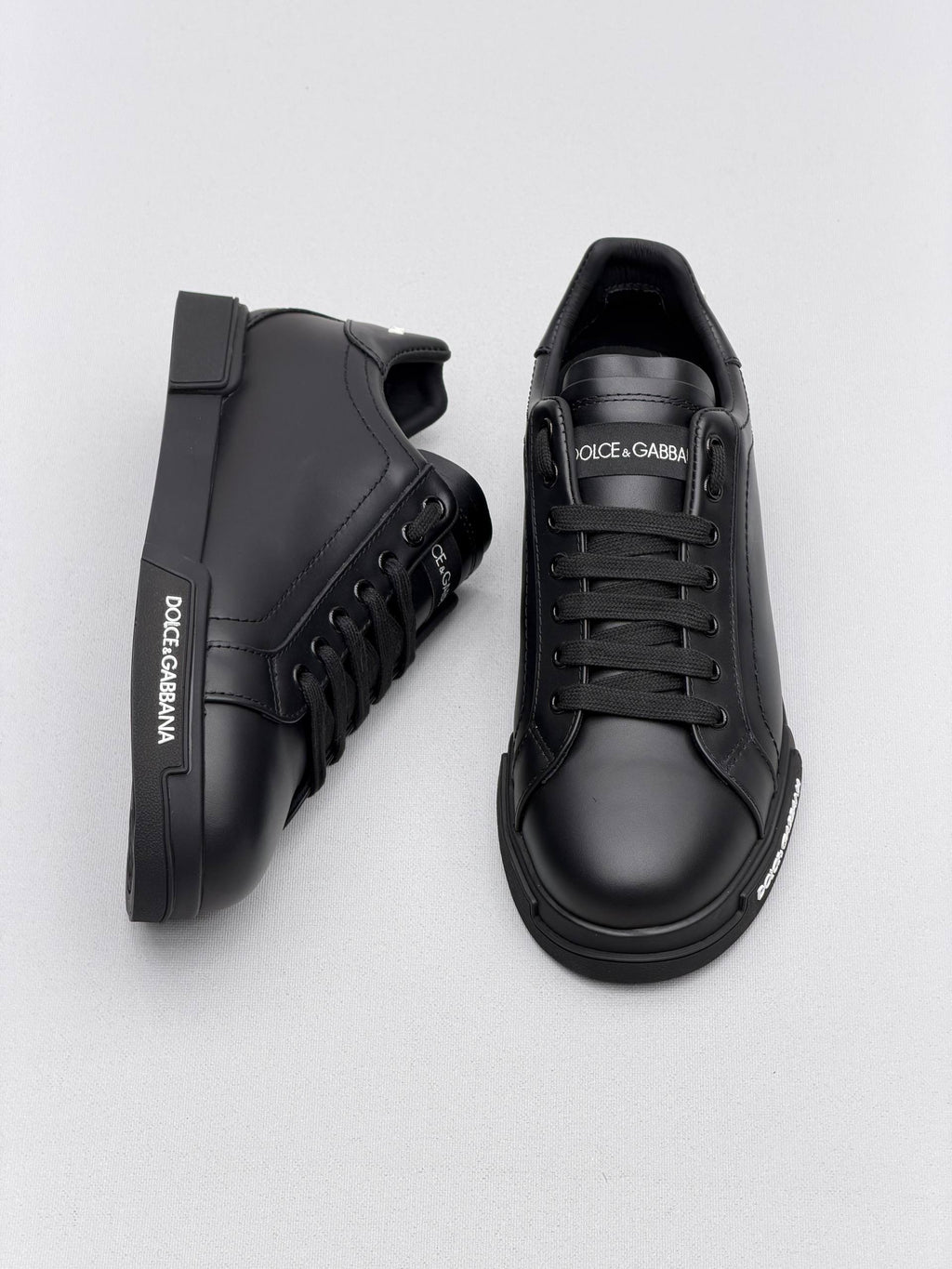 DG Details Full Black Leather Men’s shoes
