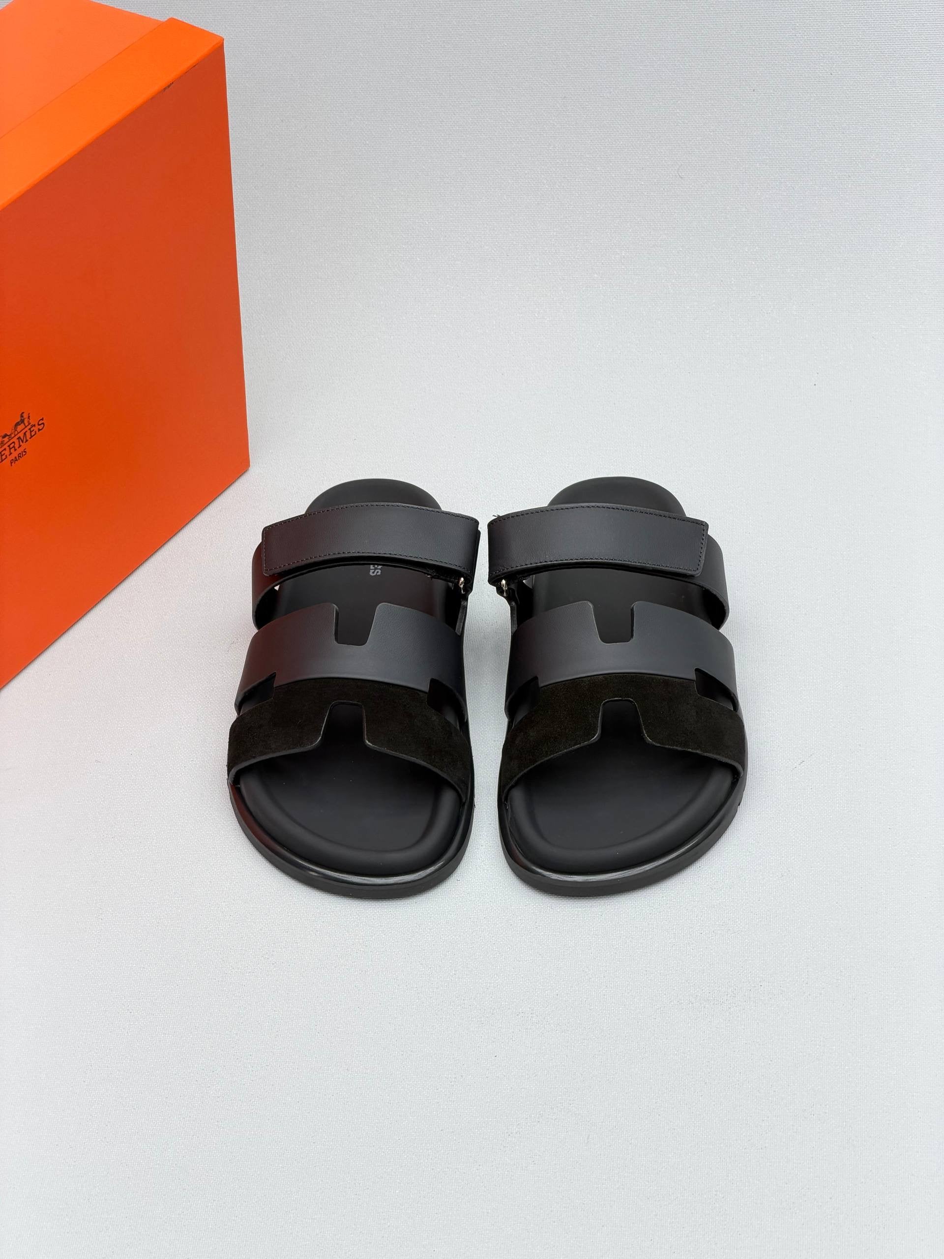 Hrms - Men’s Chypre Sandals in Black