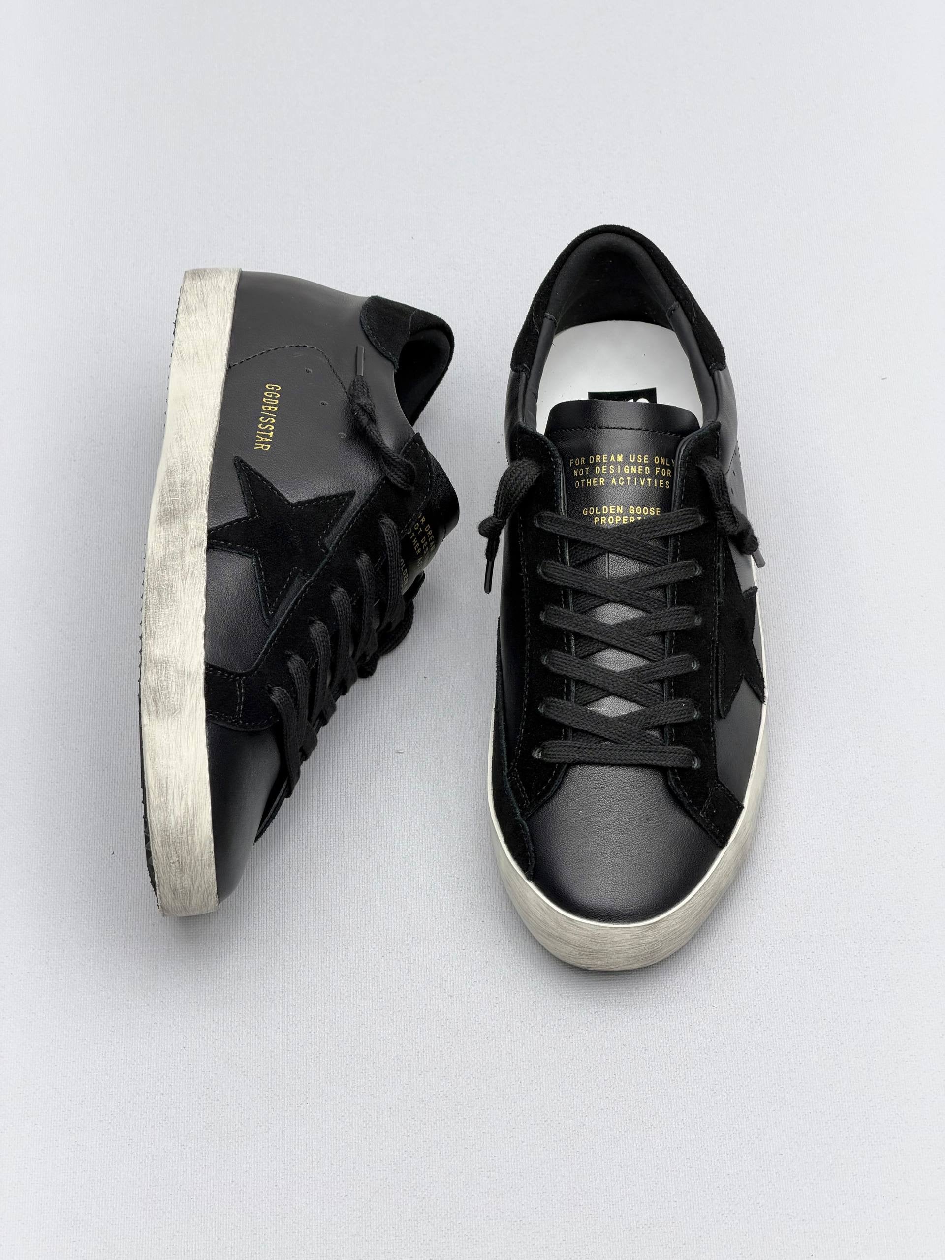 Golden Ball Sandals Classic Full Black