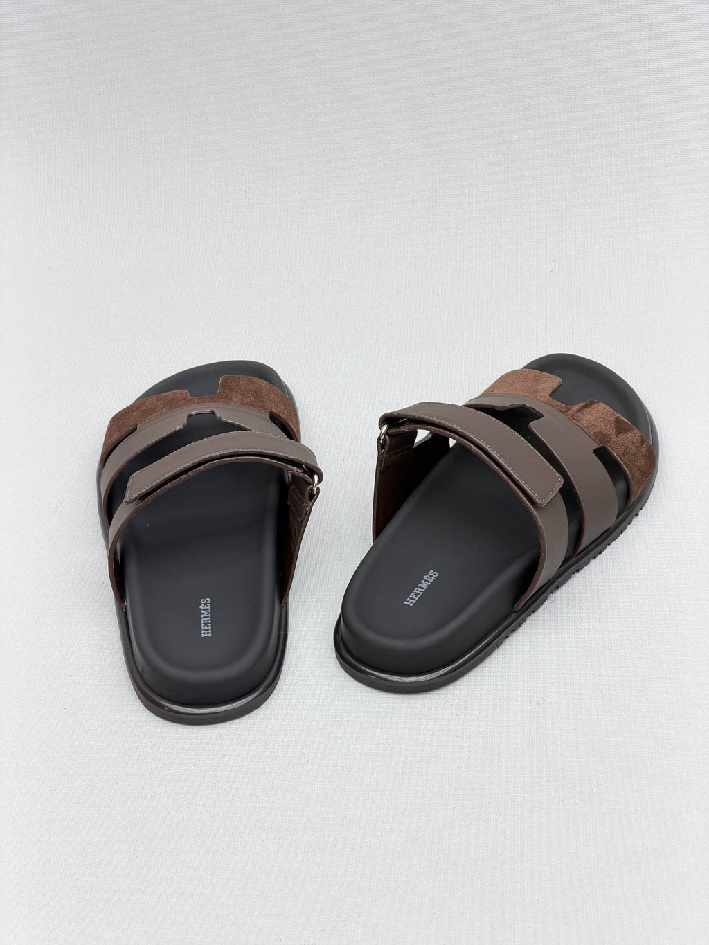 Hrms - Men’s Chypre Sandals in Dark Brown